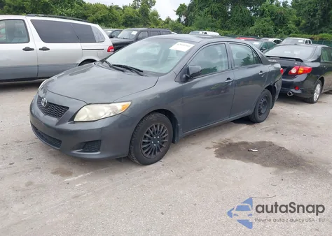 2010 Toyota Corolla Le z USA, uszkodzony, nr VIN 2T1BU4EE1AC519929